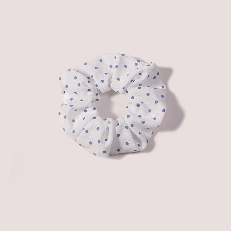 Ocean Blue Large Intestine Hair Tie Hair Tie Korea