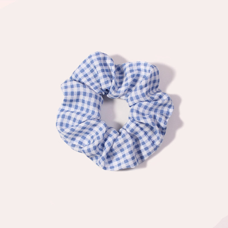 Ocean Blue Large Intestine Hair Tie Hair Tie Korea