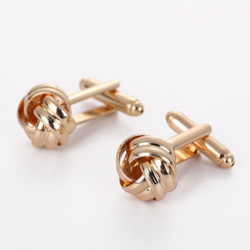Fashion Men's Shirt Cufflink Hollow Shape