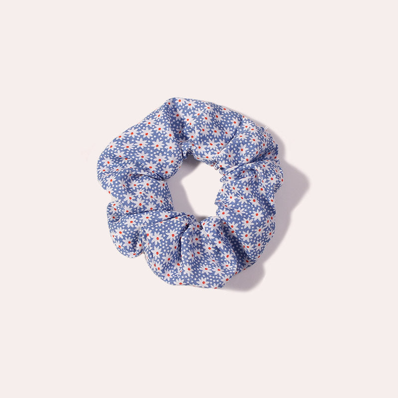Ocean Blue Large Intestine Hair Tie Hair Tie Korea