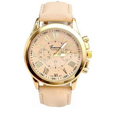 Three eye watches, retro GENEVA, quartz trends watches