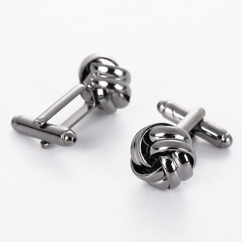 Fashion Men's Shirt Cufflink Hollow Shape