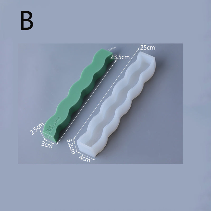 Candle silicone mold