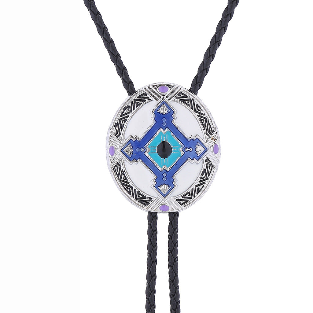 Indian Aboriginal Totem Polo Tie Clip