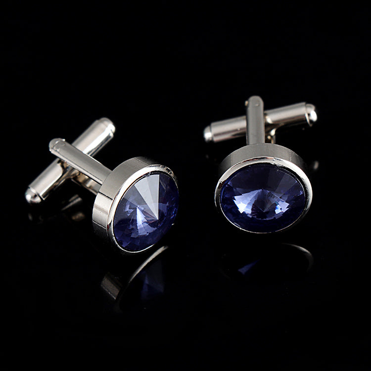 Multicolor French Men's Shirt Metal Cufflink