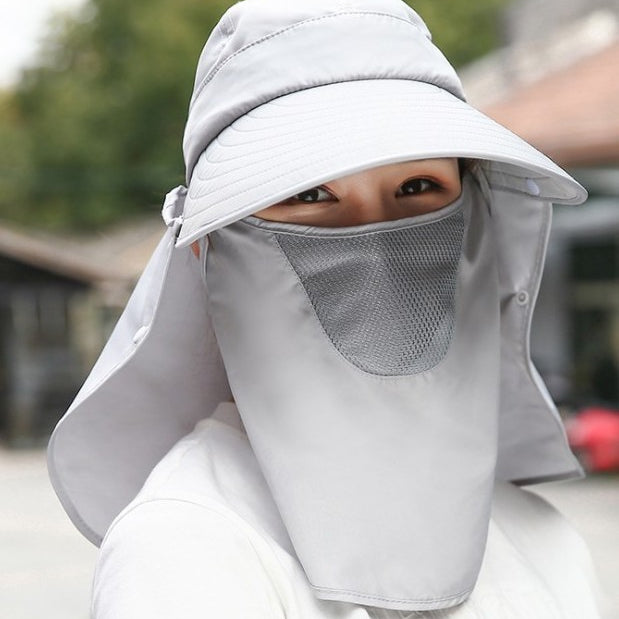 Summer Women's Hats Korean Version Of The Tide Sun Hats Big Rim Bike Sun Hats Sun Hats Face UV Protection Hats