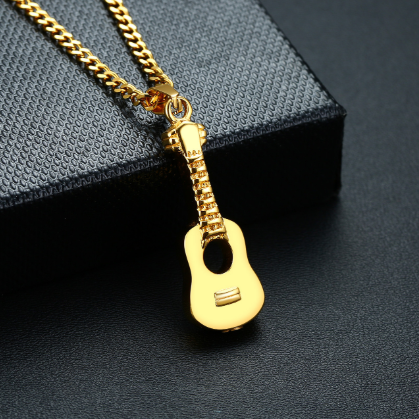 Ash Box Guitar Necklace