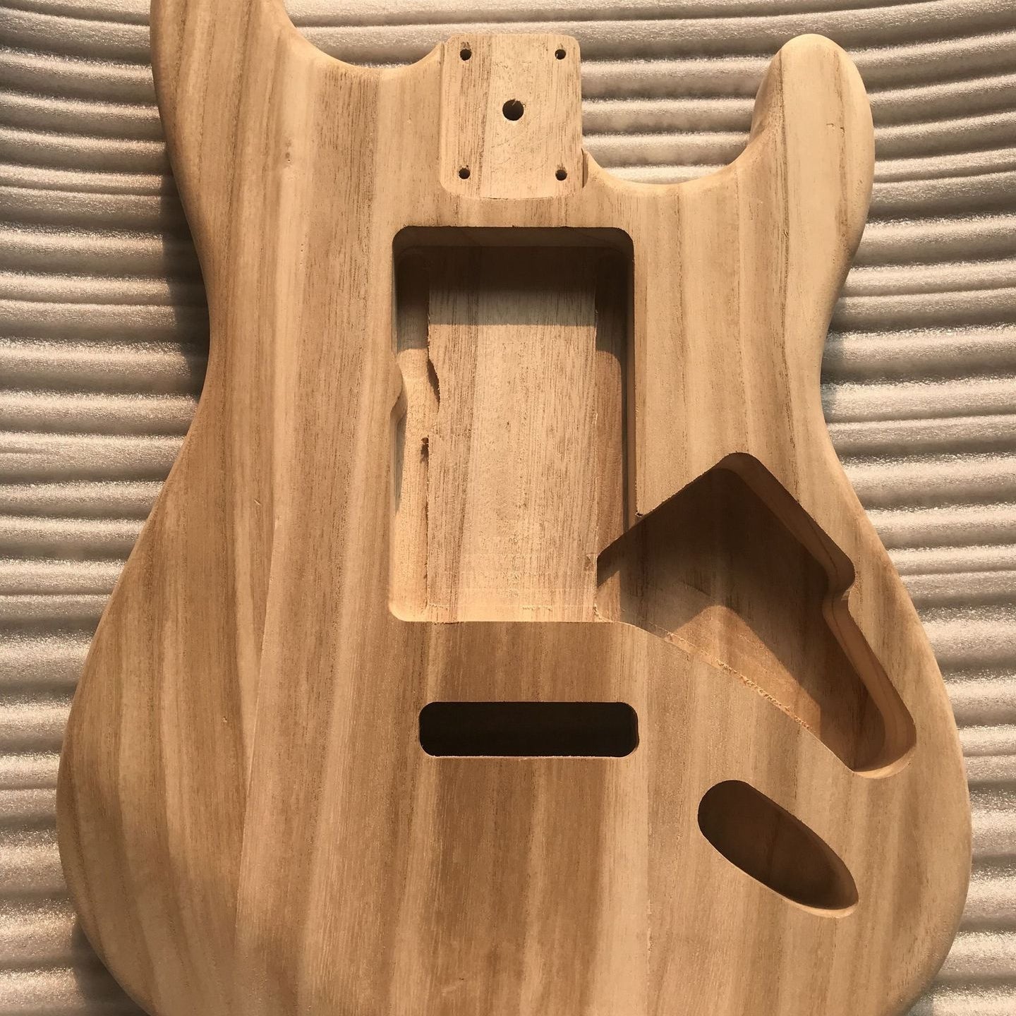 Maple Guitar Body
