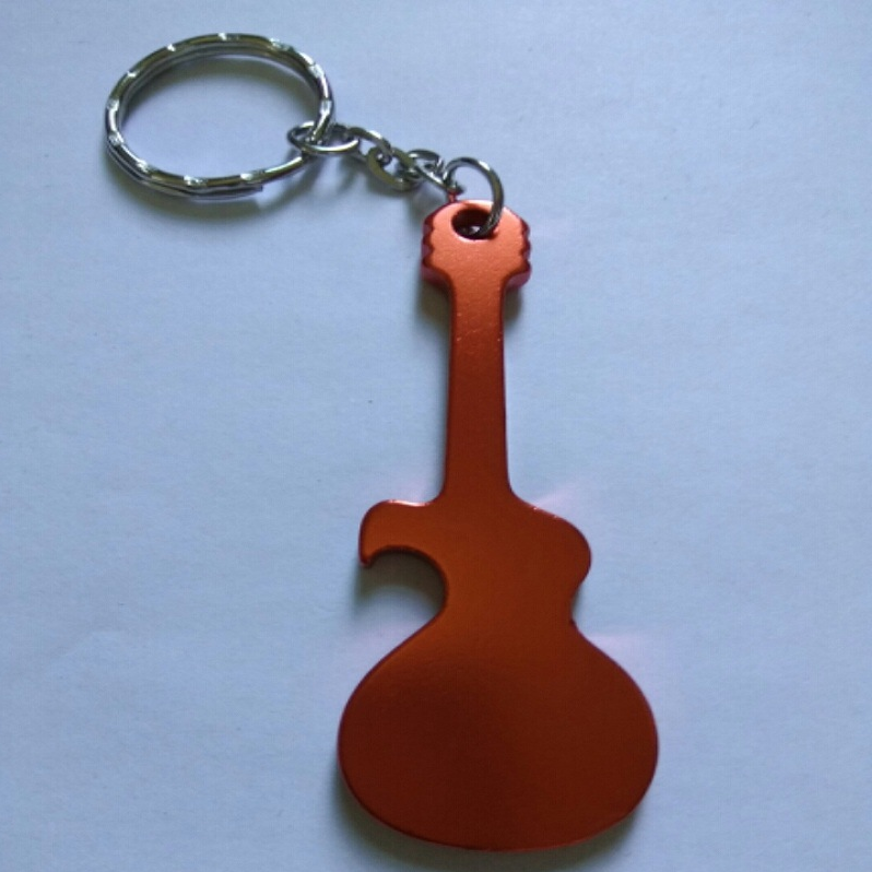 Color Guitar Type Aluminum Alloy Beer Bottle Opener