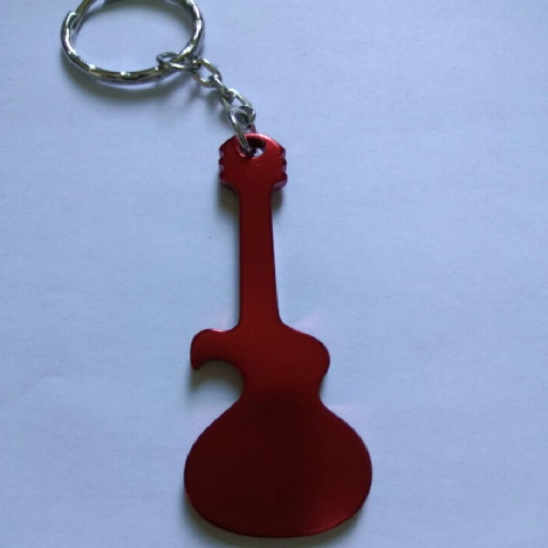 Color Guitar Type Aluminum Alloy Beer Bottle Opener