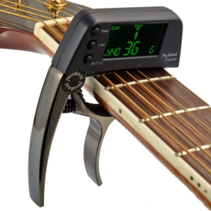 Guitar Capo with Built-in Tuner