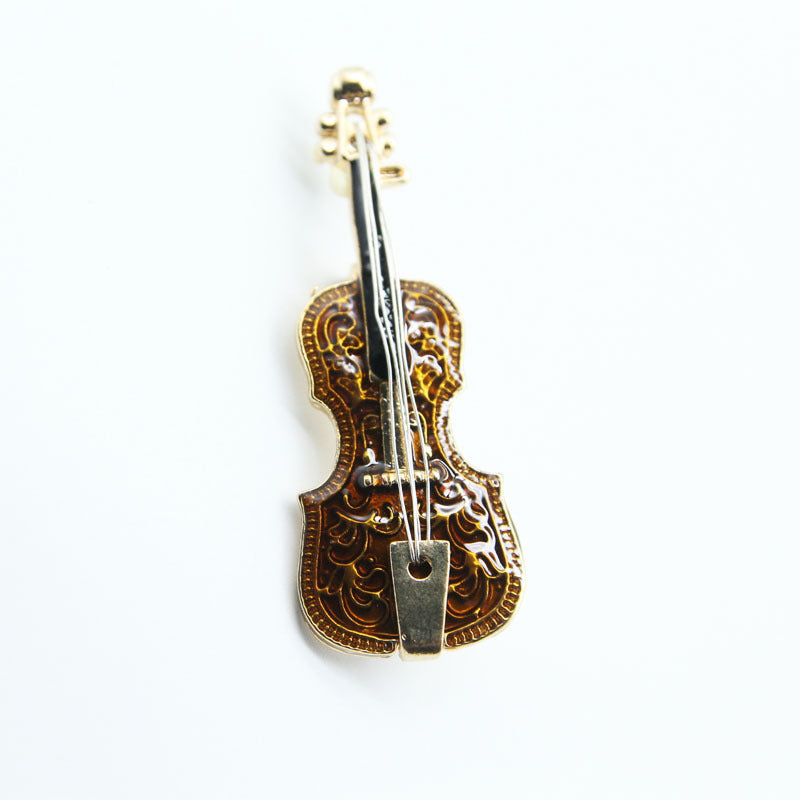 Violin Brooch