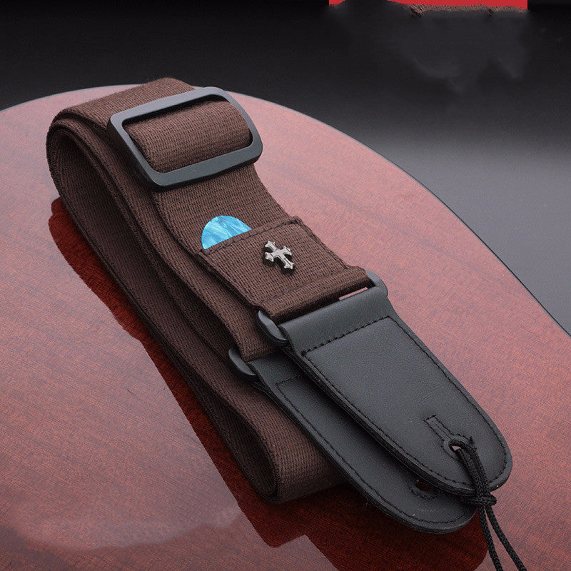 Cotton Folk Acoustic Guitar Strap