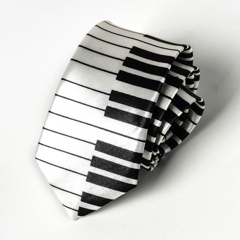 Fashion Casual 5cm Piano Tide Tie