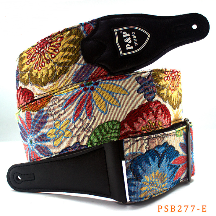 Guitar Strap Embroidery