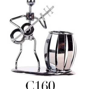 Iron metal band musician electric guitar