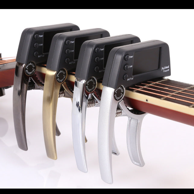 Guitar Capo with Built-in Tuner