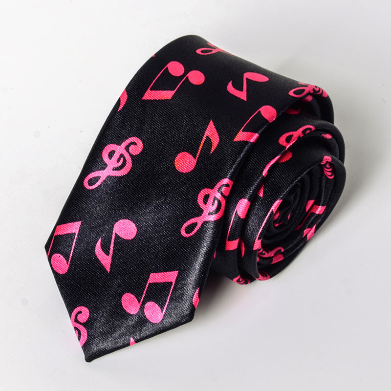 Fashion Casual 5cm Piano Tide Tie