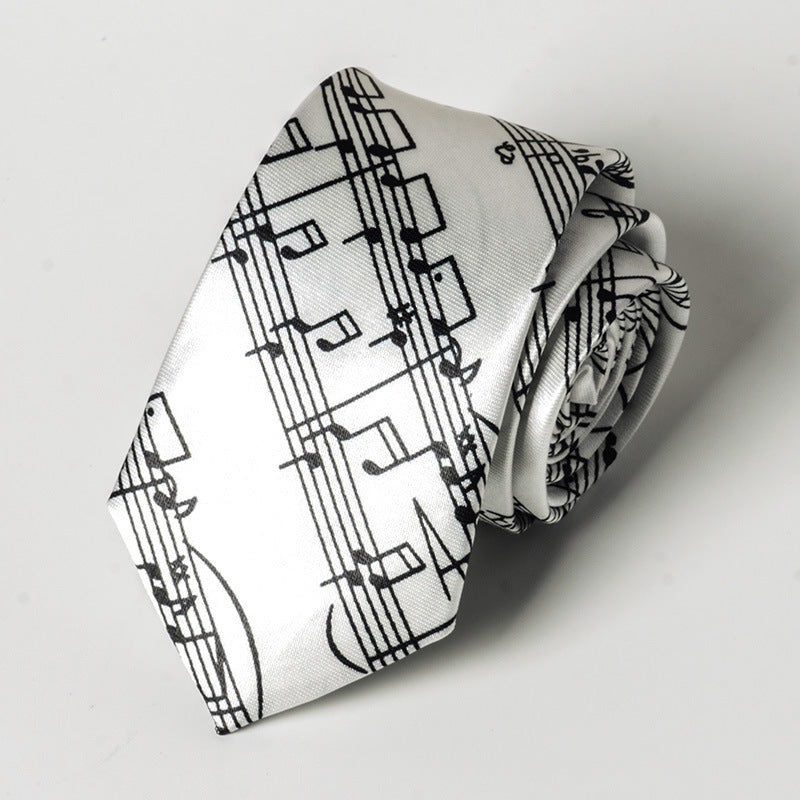 Fashion Casual 5cm Piano Tide Tie
