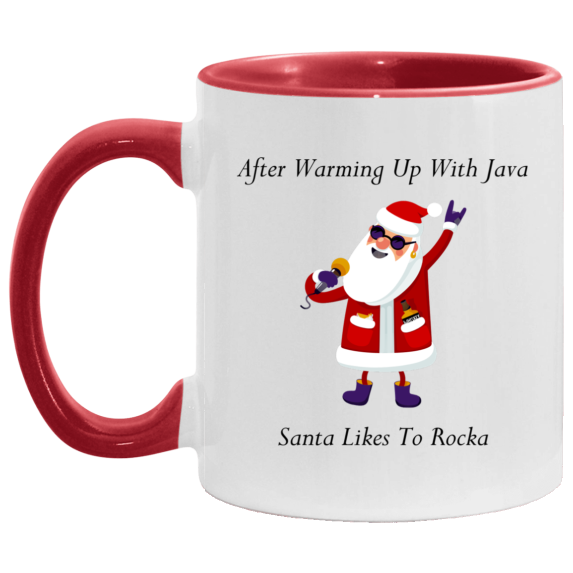 Rocking Santa 11OZ 11 oz. Accent Mug