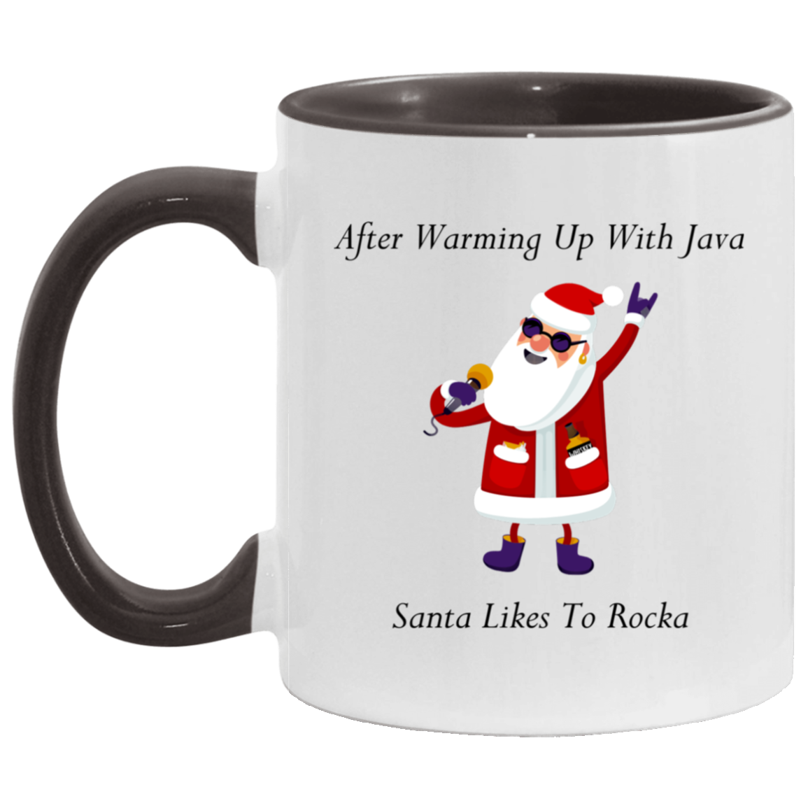 Rocking Santa 11OZ 11 oz. Accent Mug