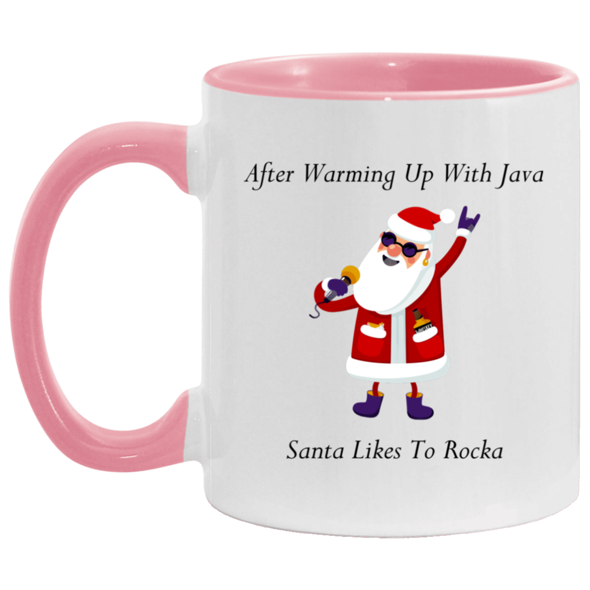 Rocking Santa 11OZ 11 oz. Accent Mug