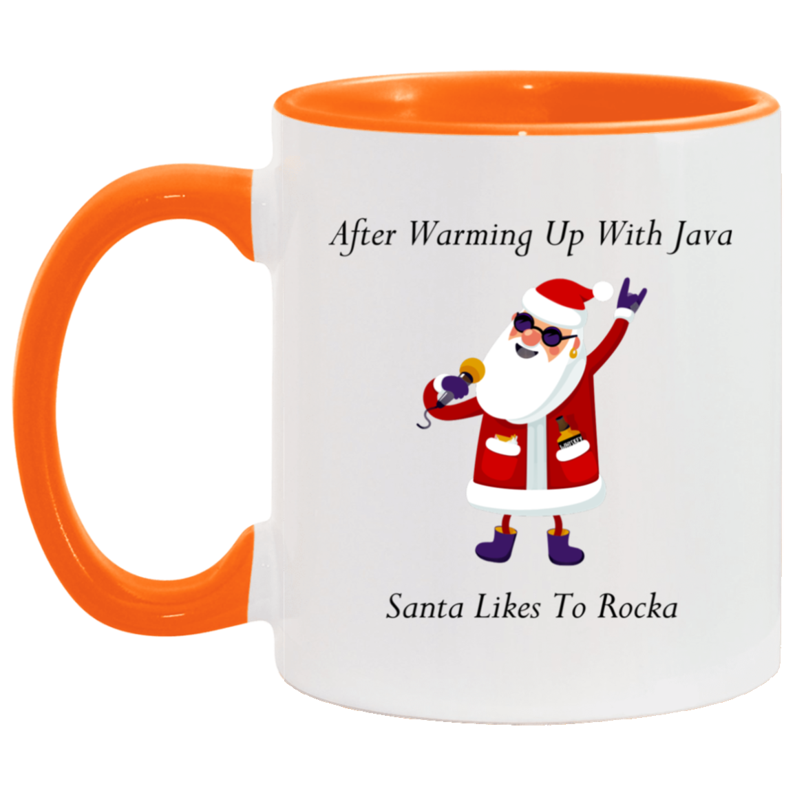 Rocking Santa 11OZ 11 oz. Accent Mug