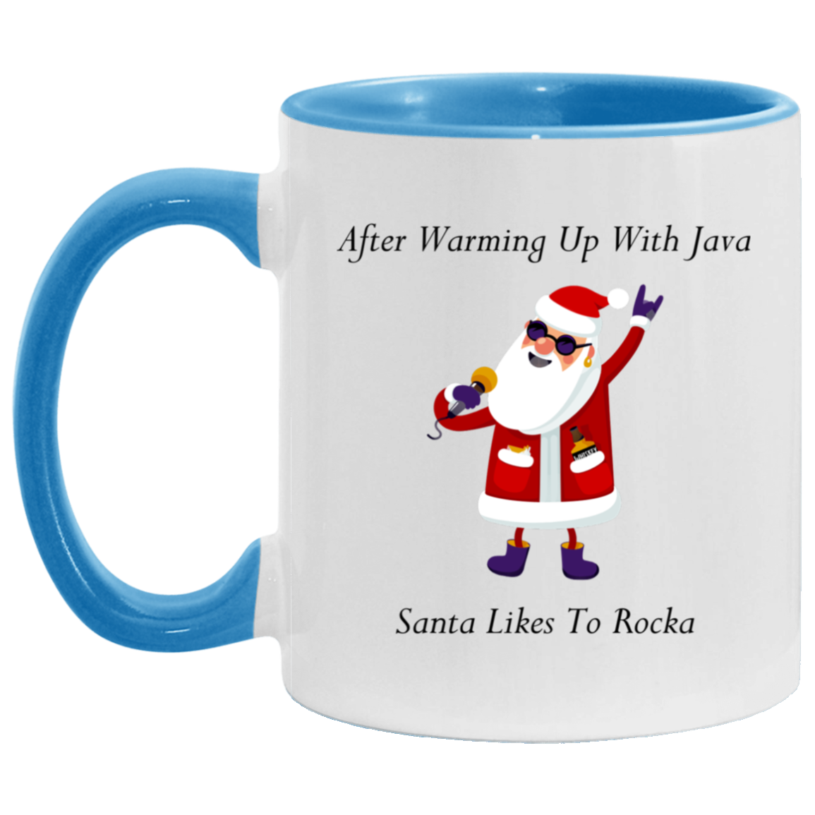 Rocking Santa 11OZ 11 oz. Accent Mug