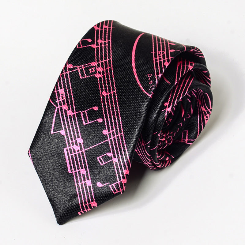 Fashion Casual 5cm Piano Tide Tie